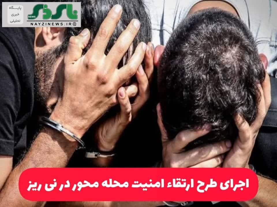 اجرای طرح ارتقاء امنیت محله محور در نی ریز