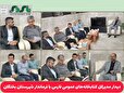 دیدار مدیرکل کتابخانه‌های عمومی فارس با فرماندار شهرستان بختگان
