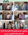 رزمایش سراسری پایش واحدهای عرضه کننده آفت کش های کشاورزی در نی ریز