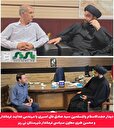 دیدار حجت‌الاسلام والمسلمین سید صادق فال اسیری با مهندس هدایت فرماندار و محسن طبری معاون سیاسی فرماندار شهرستان نی ریز