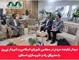 دیدار نماینده مردم در مجلس شورای اسلامی و شهردار نی‌ریز با مدیرکل راه و شهرسازی استان