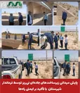 پایش میدانی زیرساخت‌های جاده‌ای نی‌ریز توسط فرماندار شهرستان با تأکید بر ایمنی راه‌ها 