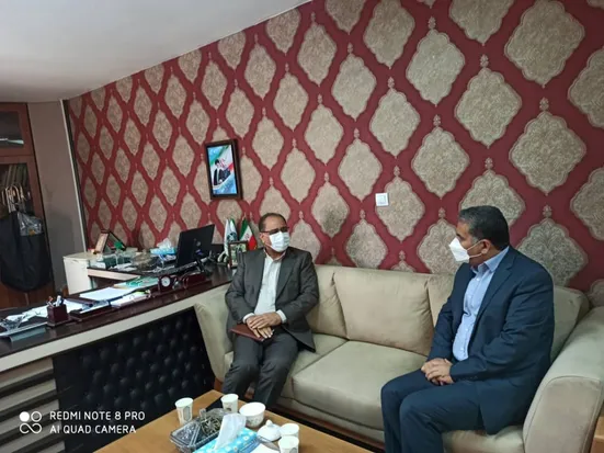 دیدار دکتر طهماسبی با مدیر کل سازمان حفاظت از محیط زیست  فارس