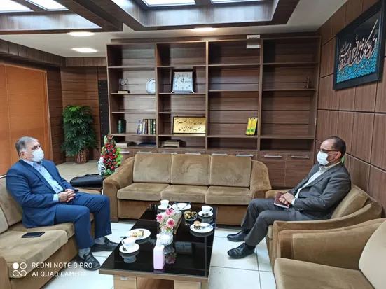 دیدار دکتر طهماسبی با رئیس دیوان محاسبات فارس