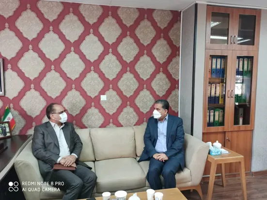 دیدار دکتر طهماسبی نماینده مردم شریف حوزه انتخابیه با دکتر ظهرابی مدیر کل سازمان حفاظت محیط زیست