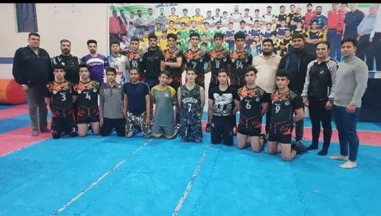 جوانان کبدی کار استهبان راهی مسابقات کشوری شدند