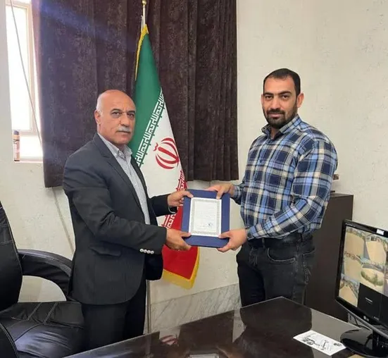 باحکم مهندس فرج زاده ریاست اداره ورزش و جوانان شهرستان نی ریز صورت گرفت